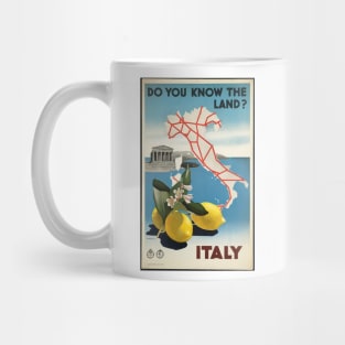 Italian Travel Poster Mug